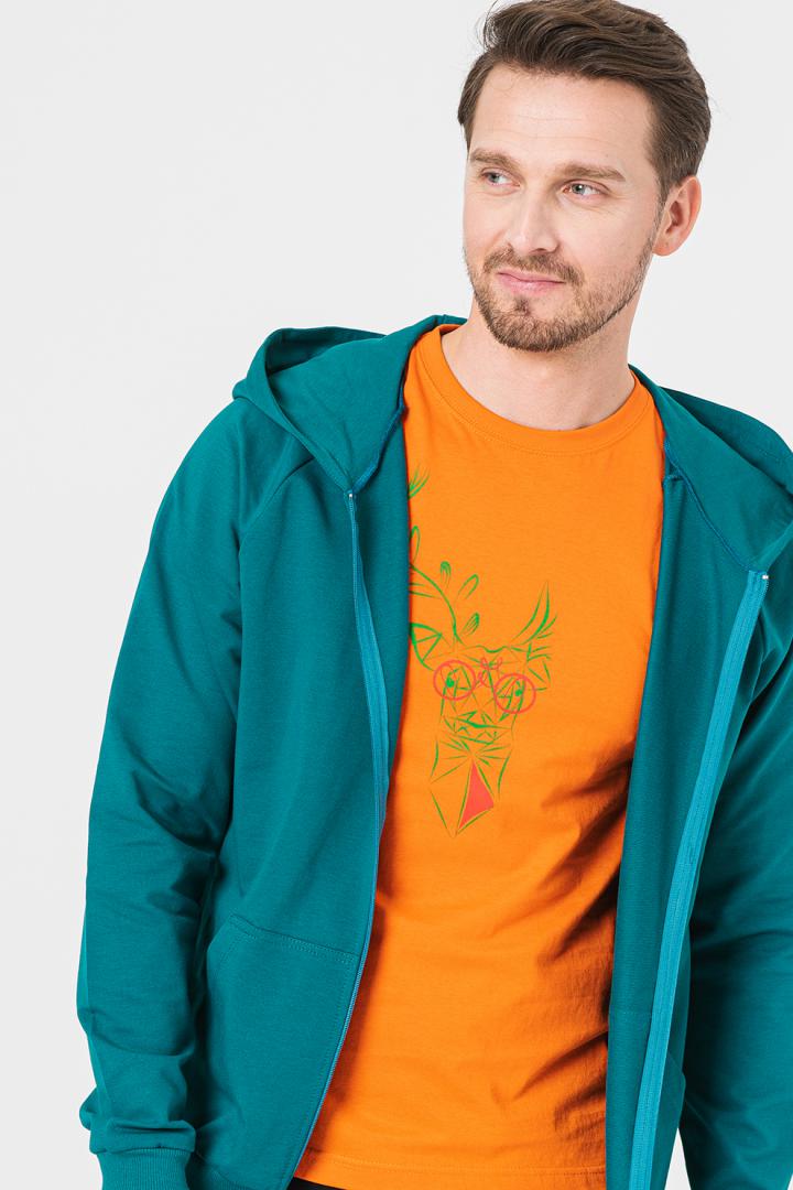 Pegas HANORAC COTON CASUAL BARBATI PETROL-M