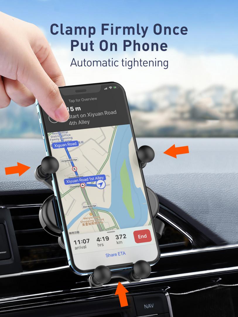 Resigilat - Suport Auto Telefon Gravity Serioux CH04 (Suport auto telefon Gravity Serioux CH04)