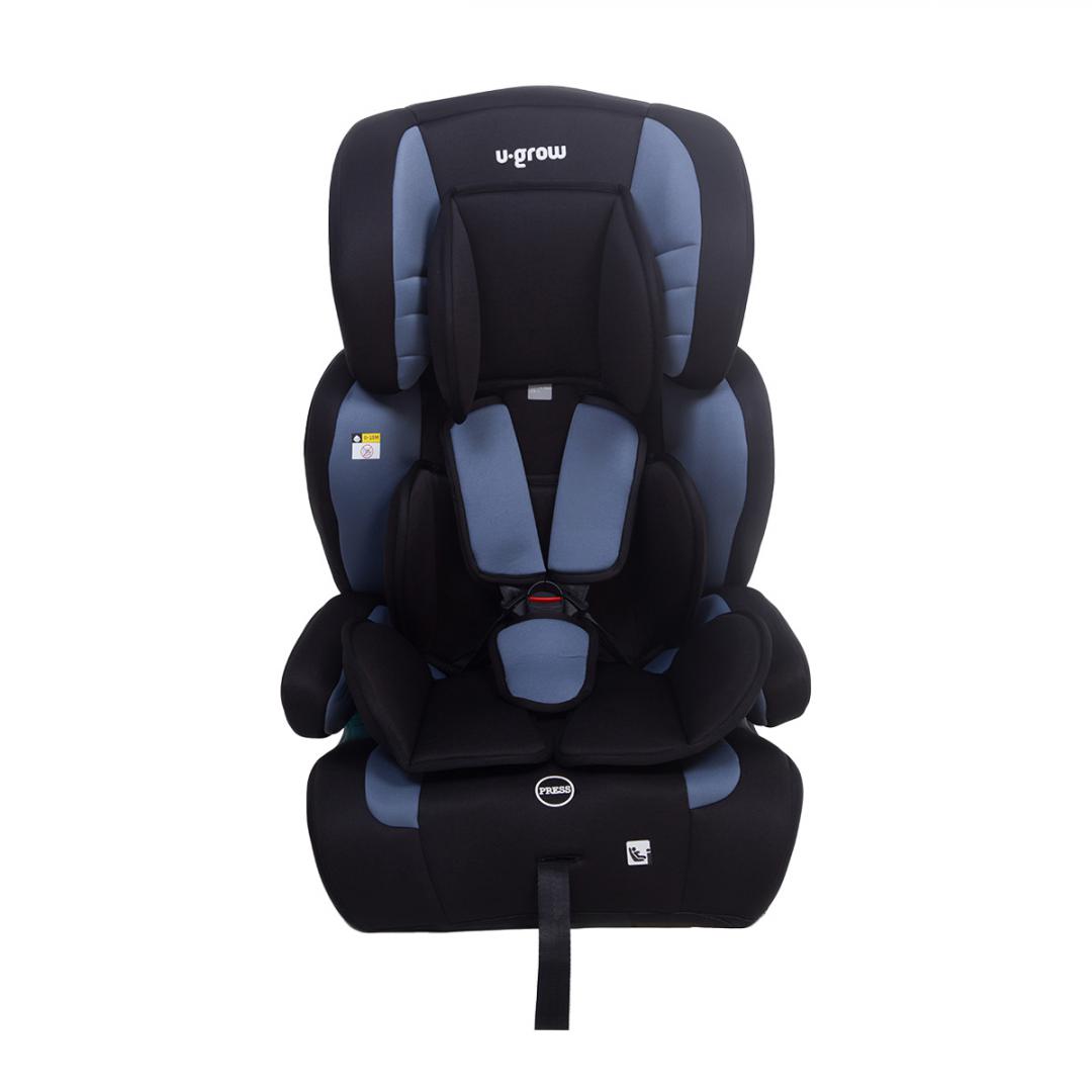 Scaun auto,76-150 cm, gri/blue, U-Grow
