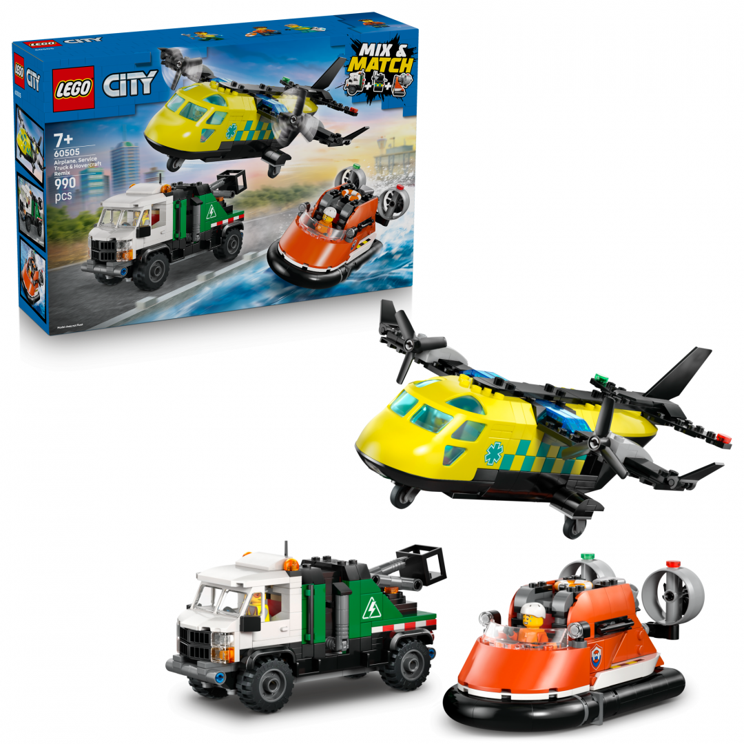 Avion, Autosp.si Aeroglisor LEGO60505 (avion)