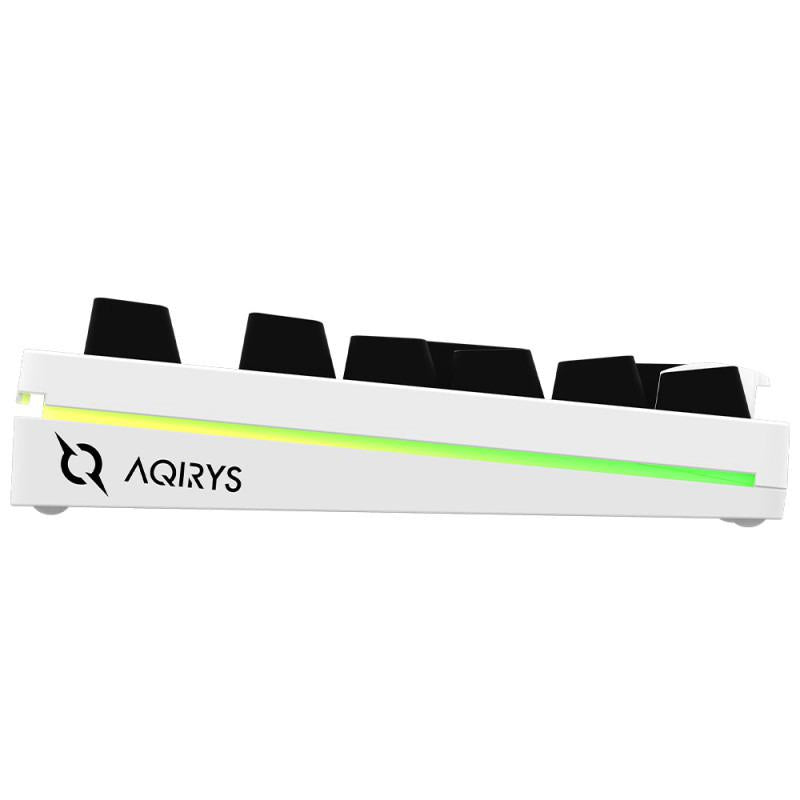 Tastatura mecanica Aqrys Aludra, alb (Tastatura Mecanica Gaming Aqirys Aludra)