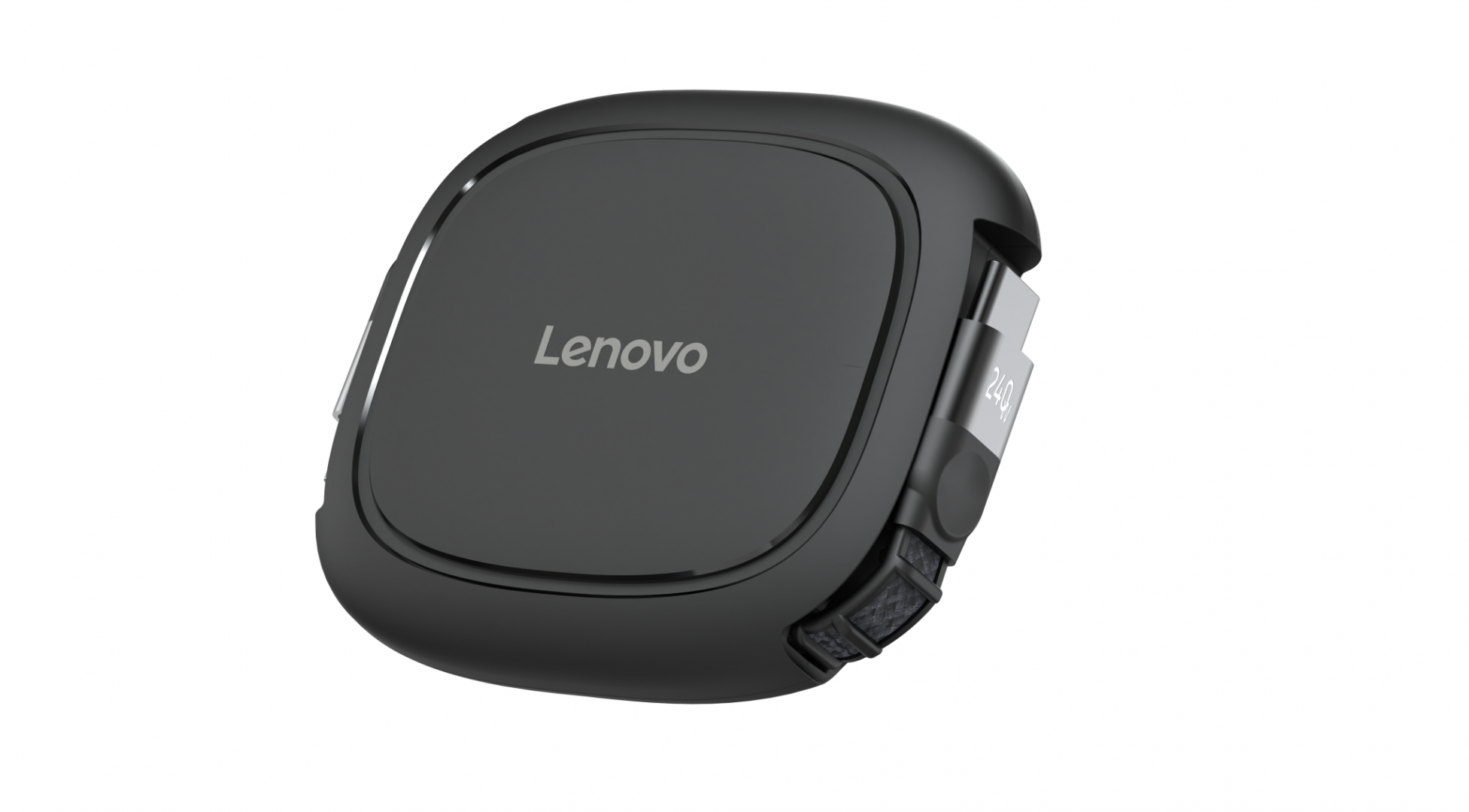 Lenovo 240W USB-C Retractable Cable Bk