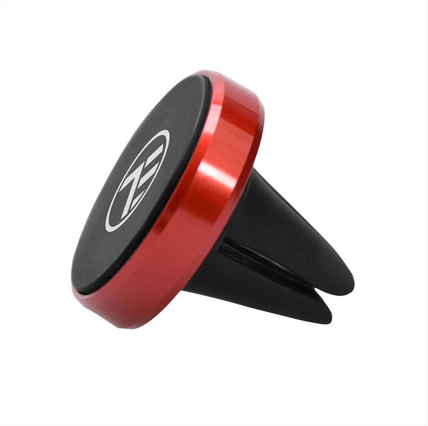 Suport telefon magnetic Tellur, rosu (Suport magnetic masina pentru telefon Tellur)