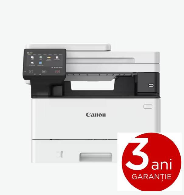 CANON MF463DW II A4 MONO LASER MFP, Format: A4, Functii: Imprimare, copiere şi scanare, Viteza printare: 40ppm, Duplex automat, Rezolutie: 1200 x 1200 dpi, FPO. 14 sec., Limbaje printare: UFRII, PCL 5e1, PCL6, Adobe® PostScript2, Copiere: viteza:40ppm, Re