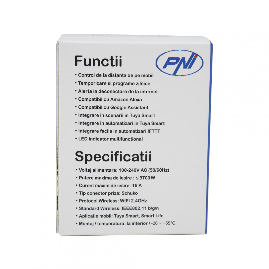 Pni Priza Inteligenta WP800 WI-FI (Priza inteligenta Pni SmartHome WP800 WIFI control prin internet)