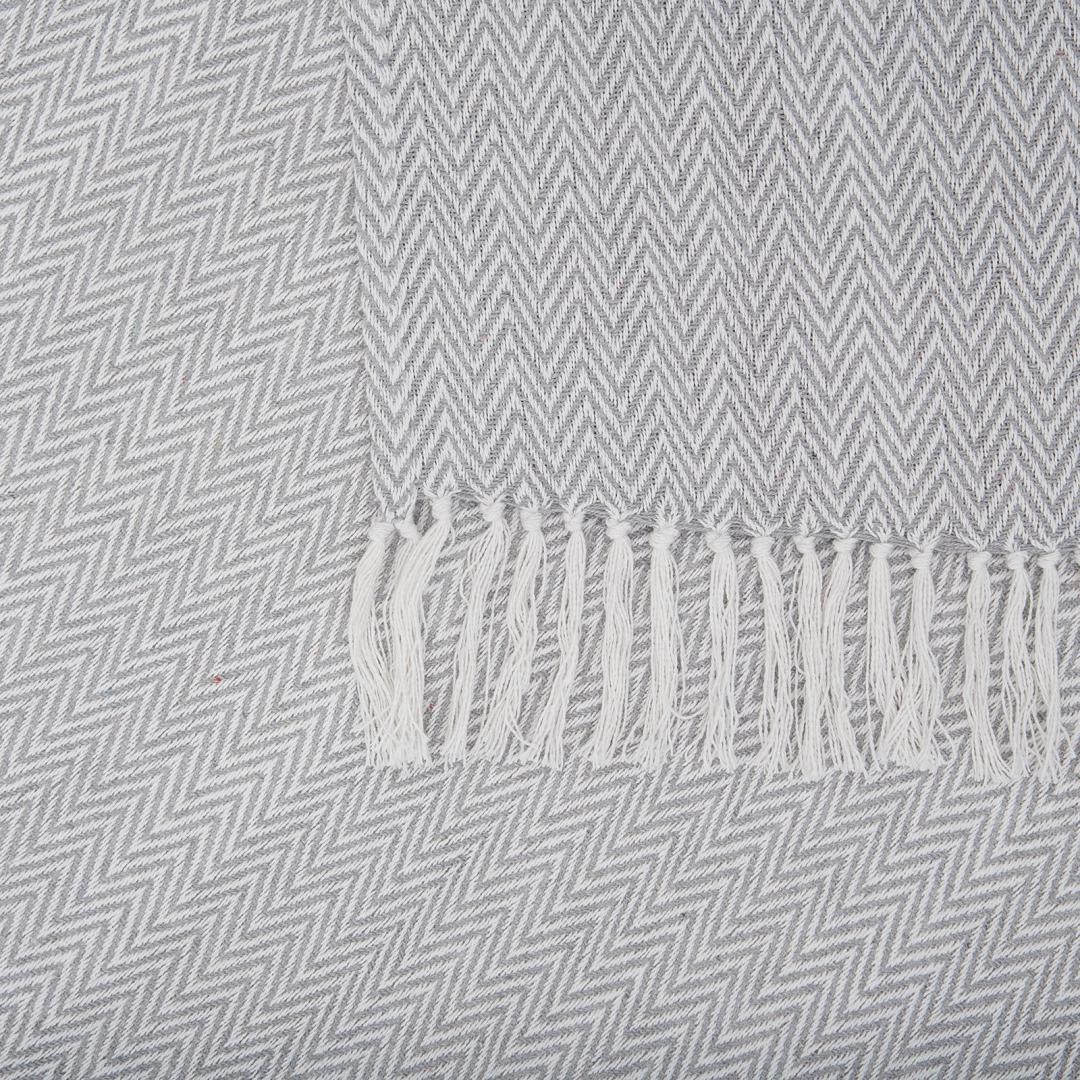 Cuvertura Pled 200X220 CM Zag Grey