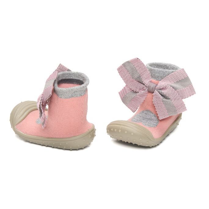 Sosete antider, pink/grey,size 21,U-Grow
