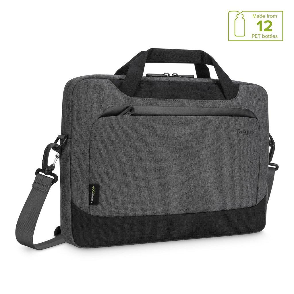 Geanta laptop Targus Cypress 14” gri (Geanta laptop slim Targus Cypress EcoSmart 14” gri)