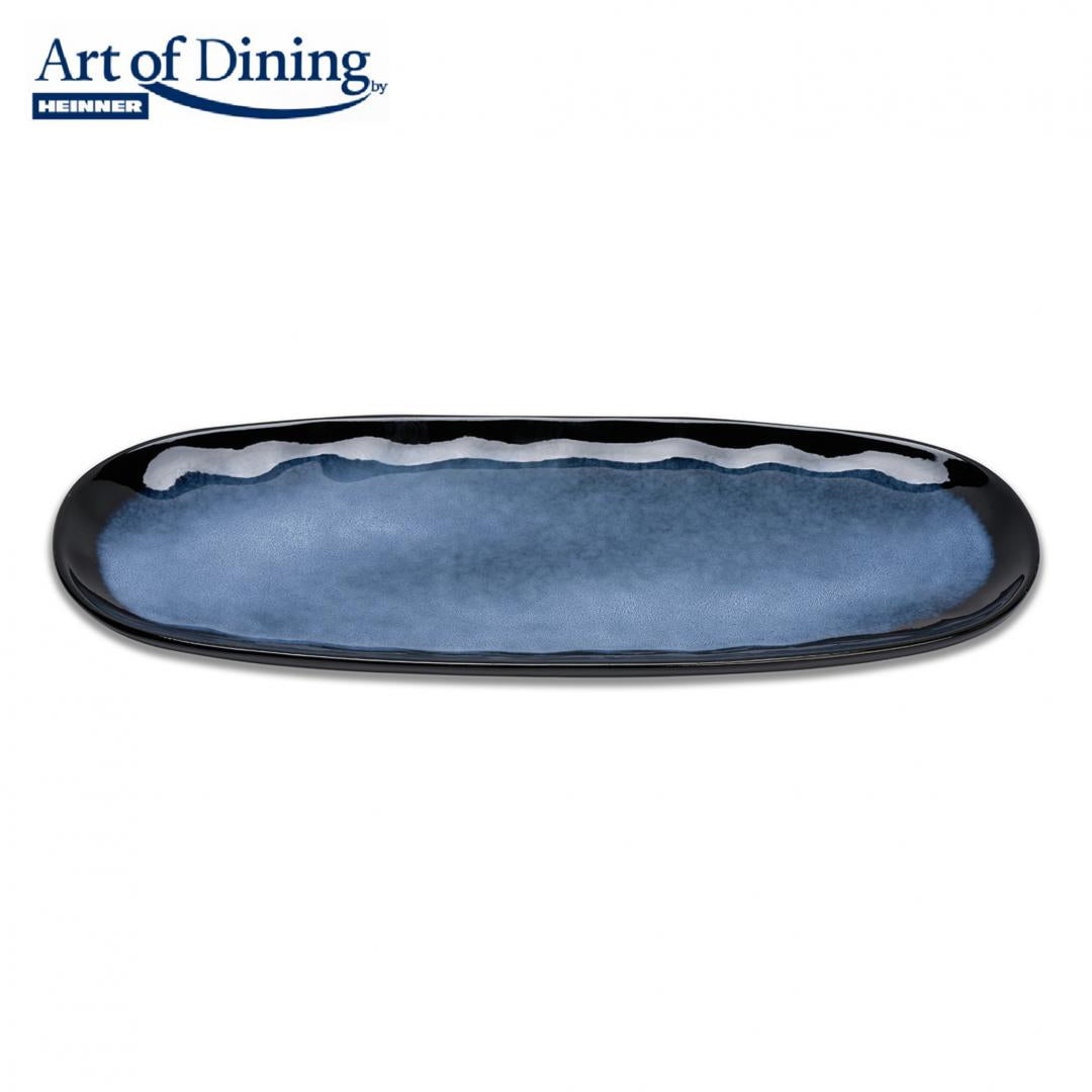 Set 4 Platouri Ceramica 38x15CM,SERENITY (set 4 Platouri Ceramica 38x15 CM)