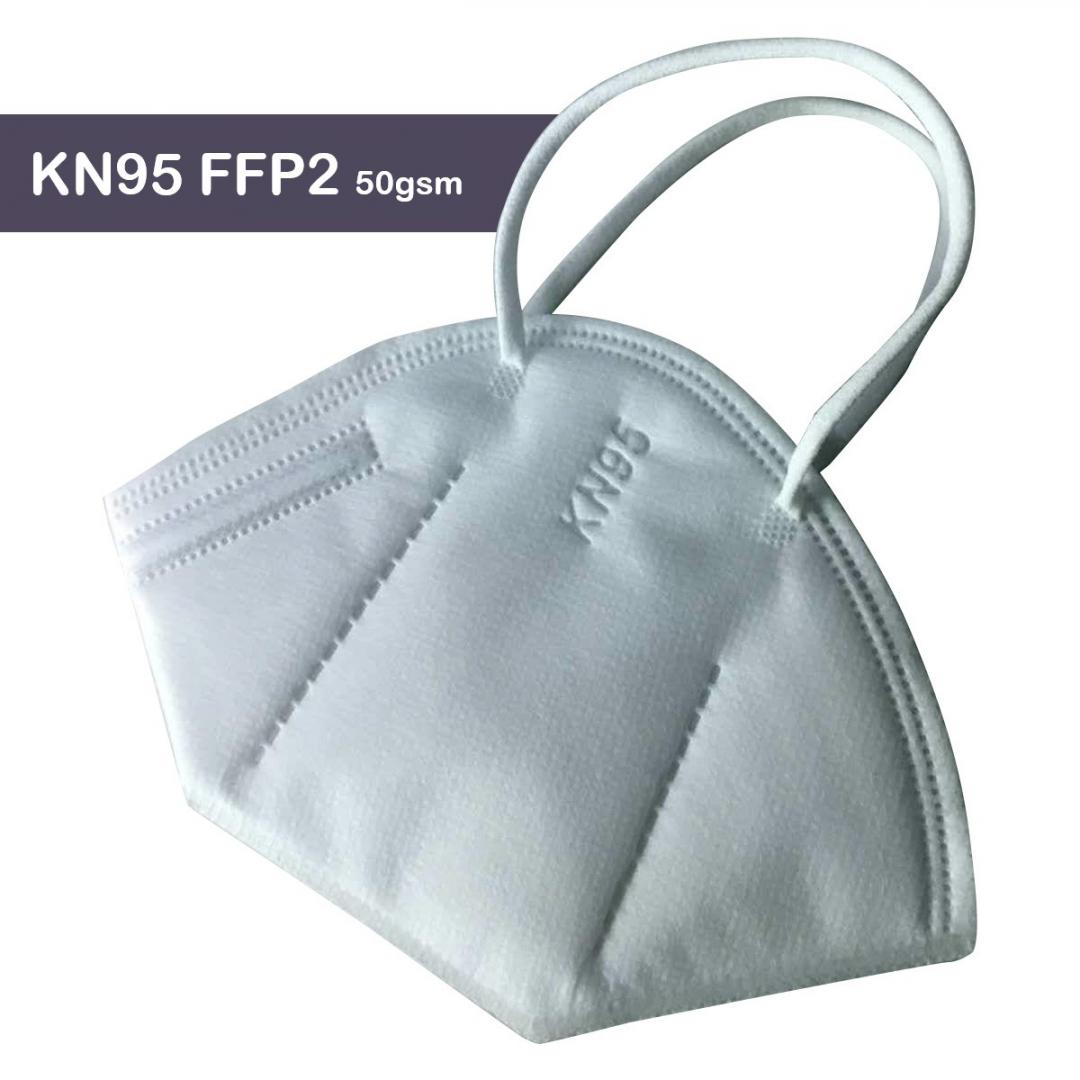 Masca de Protectie Faciala KN95 - 5BUC (KN95 FFP2 || Masti de Protectie Respiratorie || 3D Design)