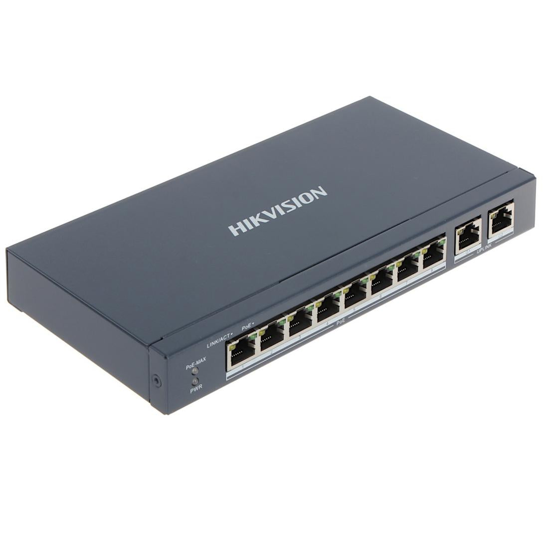 Hikvision SWITCH 8 PORTURI POE 60W