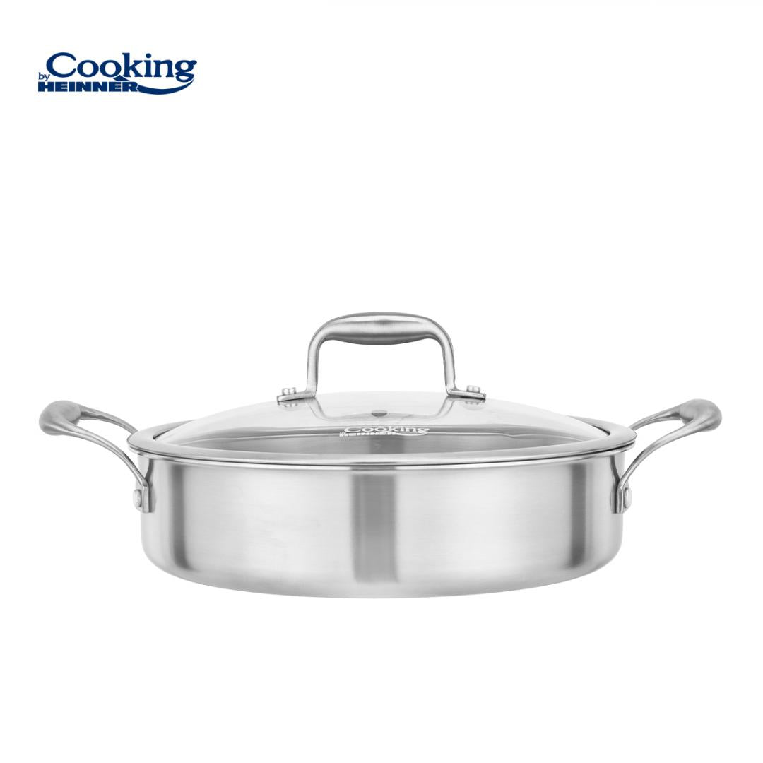 Heinner CRATITA INOX+CAPAC 26X7CM, 3.5L, ATOMIC3