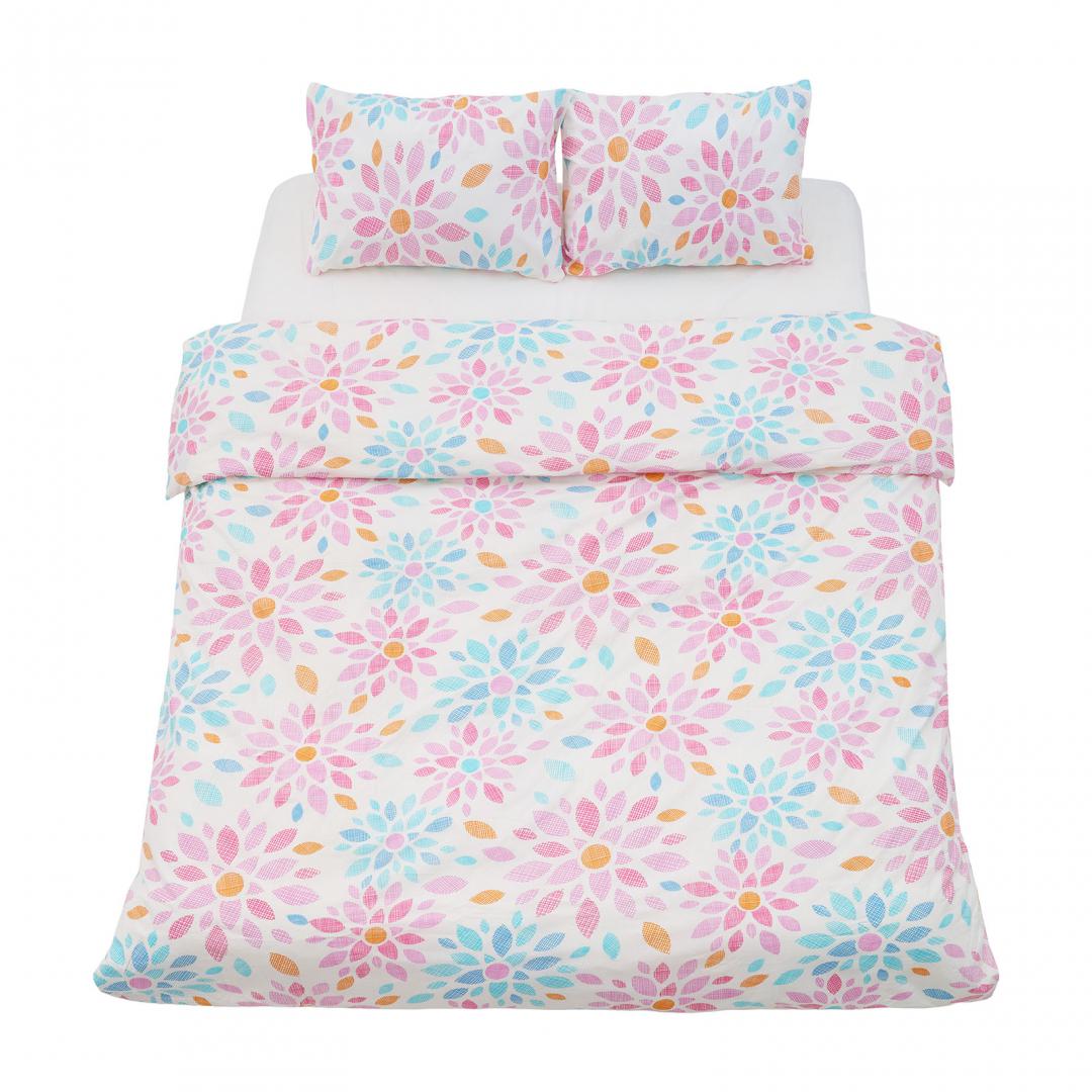 Set de pat,cearceaf cu elastic 180x200,J (Set de pat)