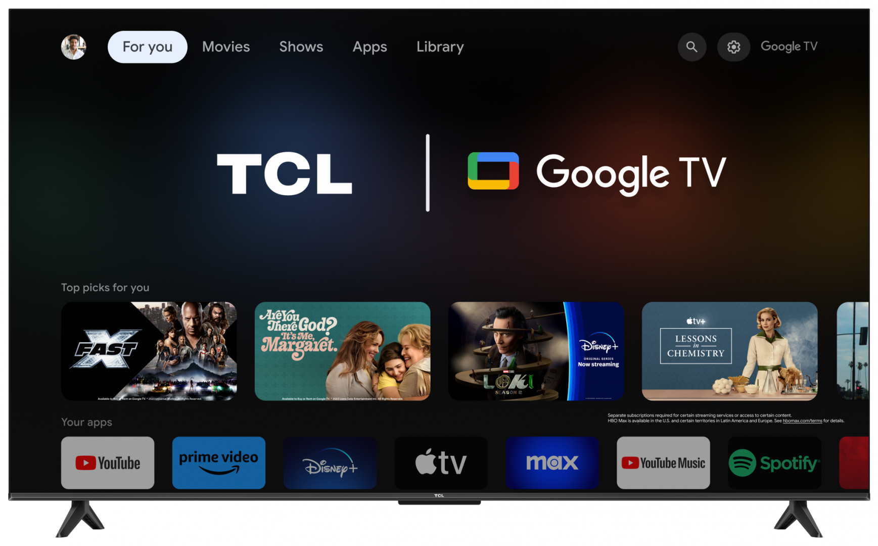 LED TV 4K 65''(165CM) TCL 65P69B (Televizor TCL LED 65P69B)