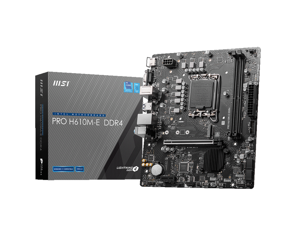 RESIGILAT | Placa de bază MSI PRO H610M-E DDR4 LGA1700 MSI