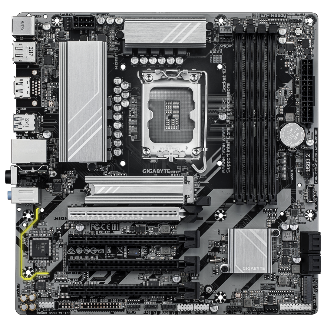 MB Gigabyte B860M DS3H WIFI6E