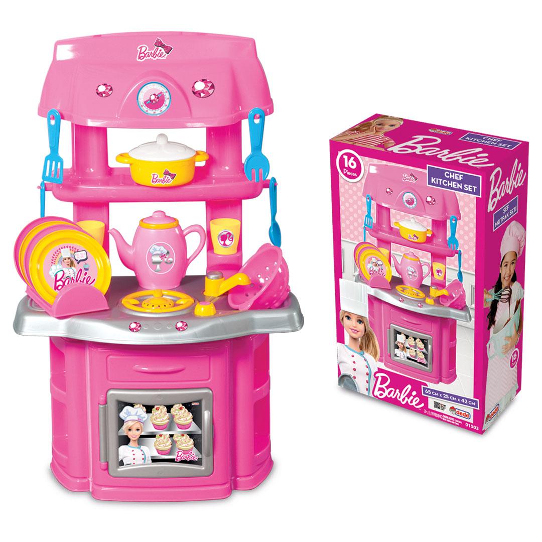 Set Bucatarie cu Accesorii, Barbie