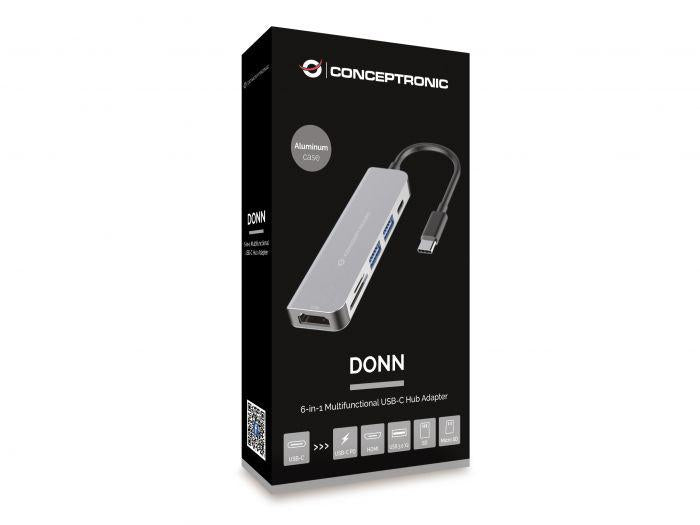 Conceptronic Usbc Dockingstation DONN02G (Docking station Conceptronic DONN02G)