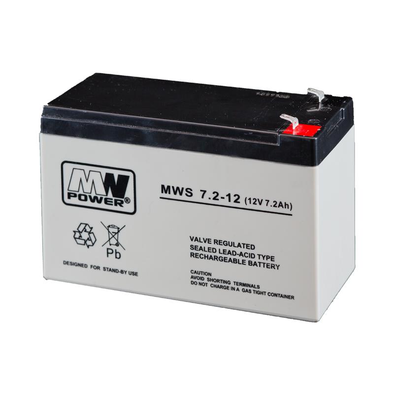 Acumulator 7.2AH/12V Mw Power (Acumulator Agm 7.2Ah 12V seria Mw Power)