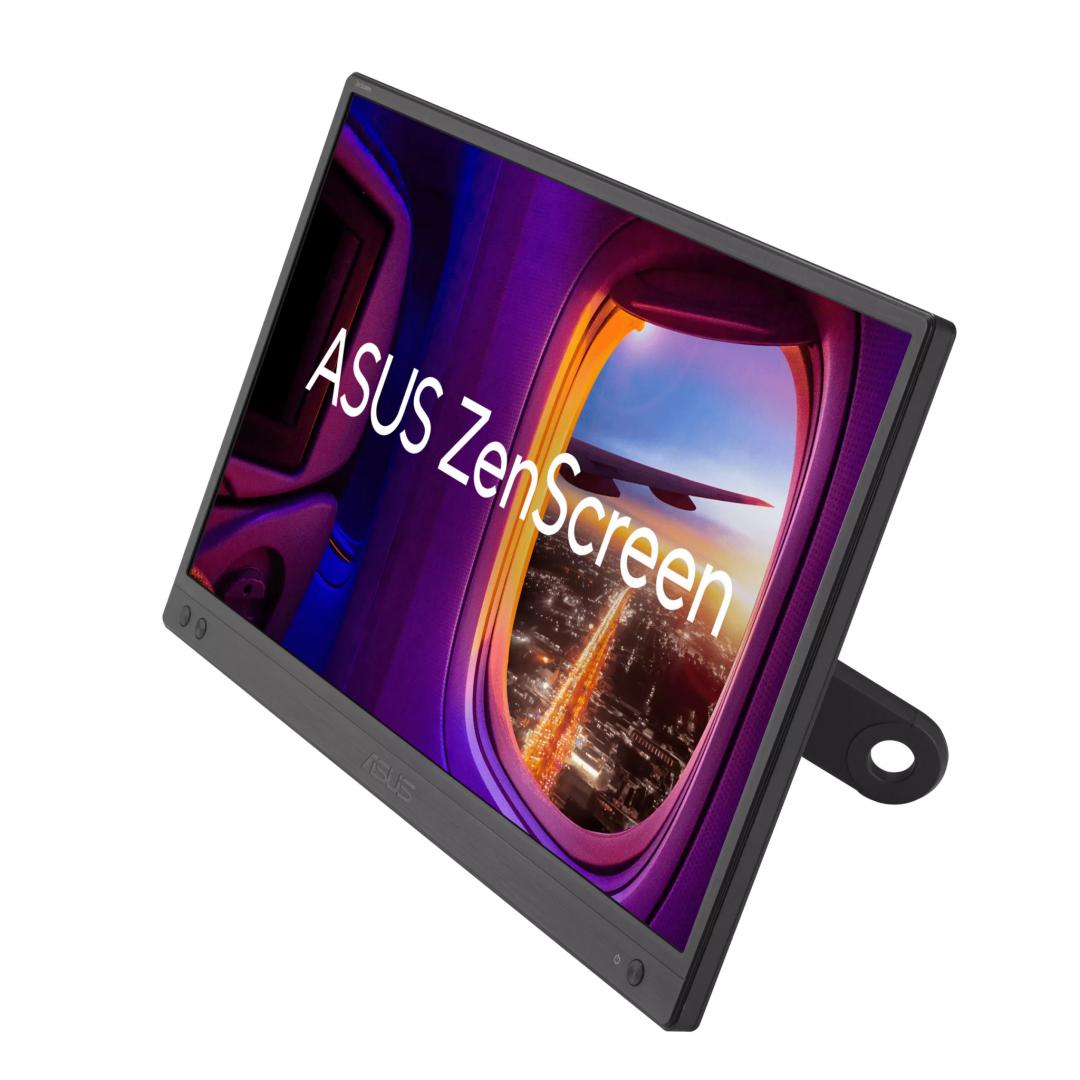 Monitor Asus 15.6" MB166CR, Diagonal (inch): 15.6, Diagonal (cm): 39.6, Aspect ratio: 16:9, Panel: IPS, Resolution: 1920x1080, Refresh Rate: 60Hz, Response time GtG: 5ms, Brightness (max): 250 cd/㎡, Contrast (static) : 800:1, Contrast (dynamic): 100M:1, V