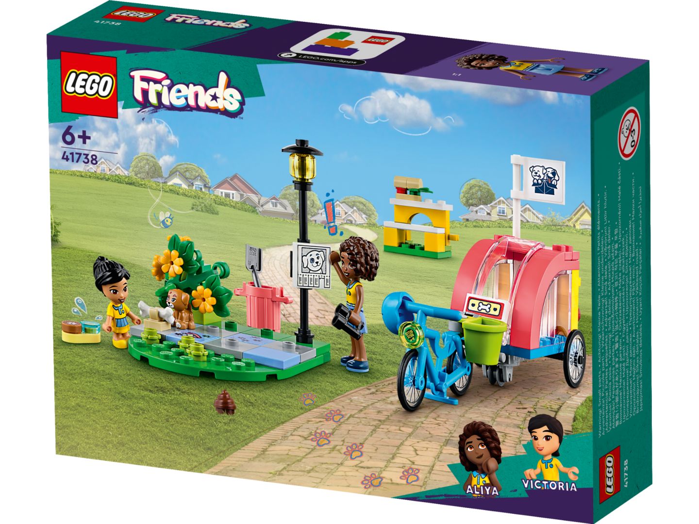Bicicleta Pt.salvarea CAINILOR,LEGO41738
