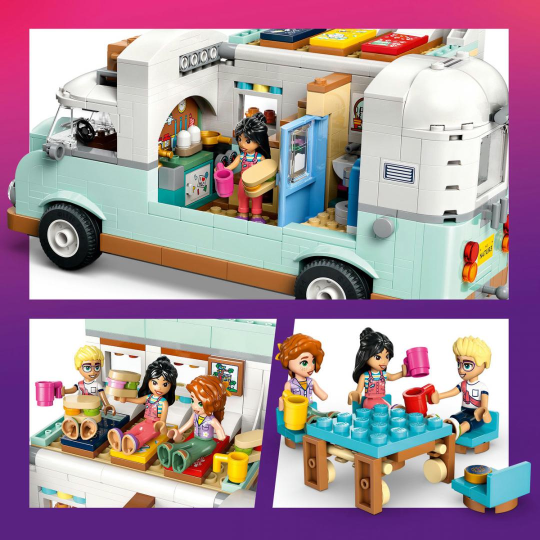 AVENTURA IN RULOTA CU PRIETENII, LEGO42663