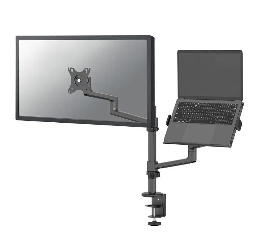 Neomounts Suport dublu laptop birou NM 17-27"