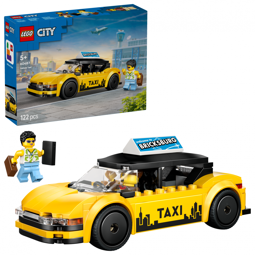 Taxi Galben LEGO60487