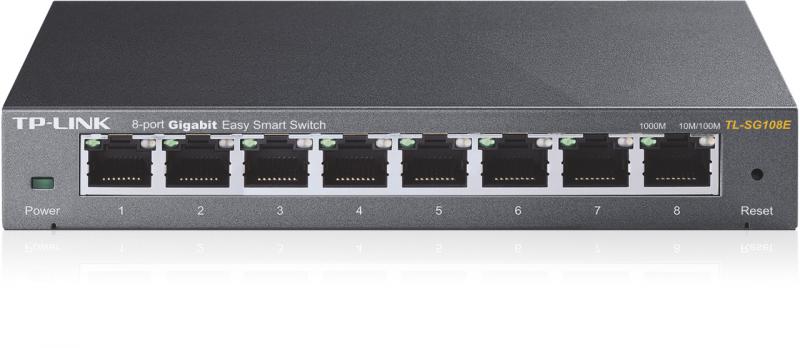 TP-Link TPL SW 8P-GB EASY-SMART