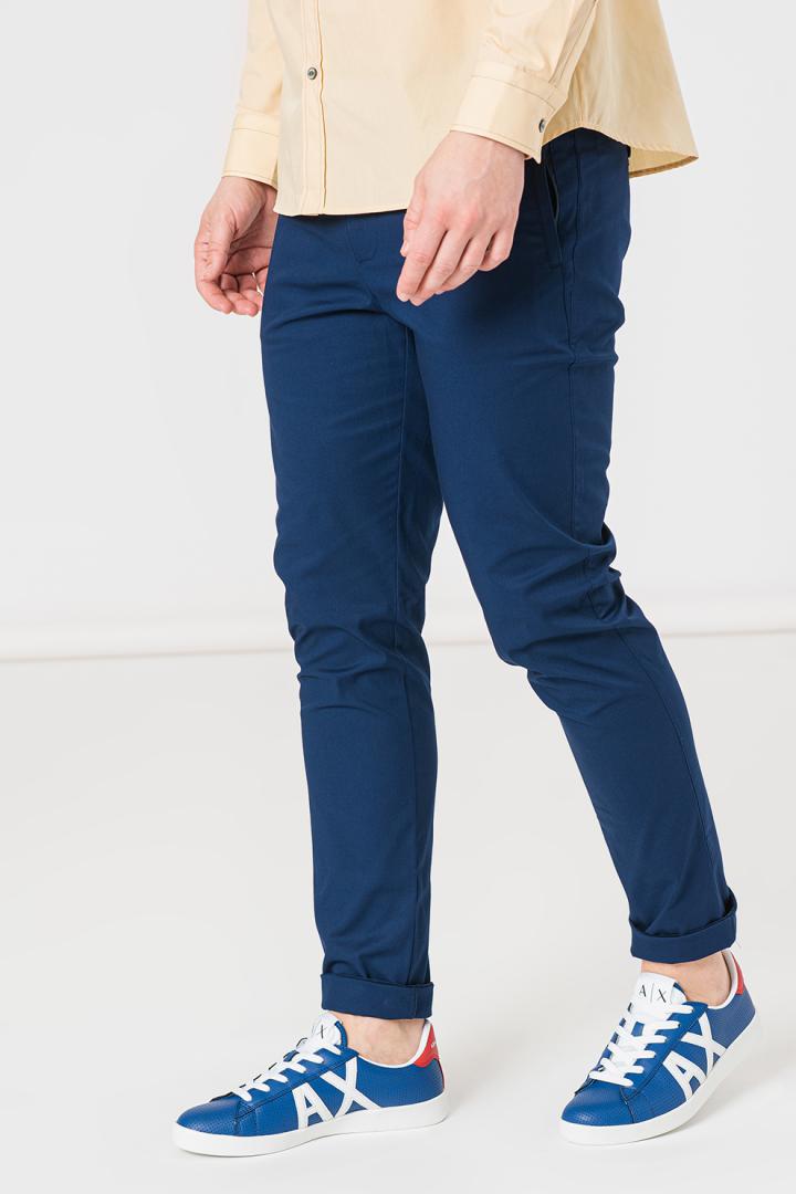 Pegas PANTALONI LUNG CASUAL BARBATI  NAVY S