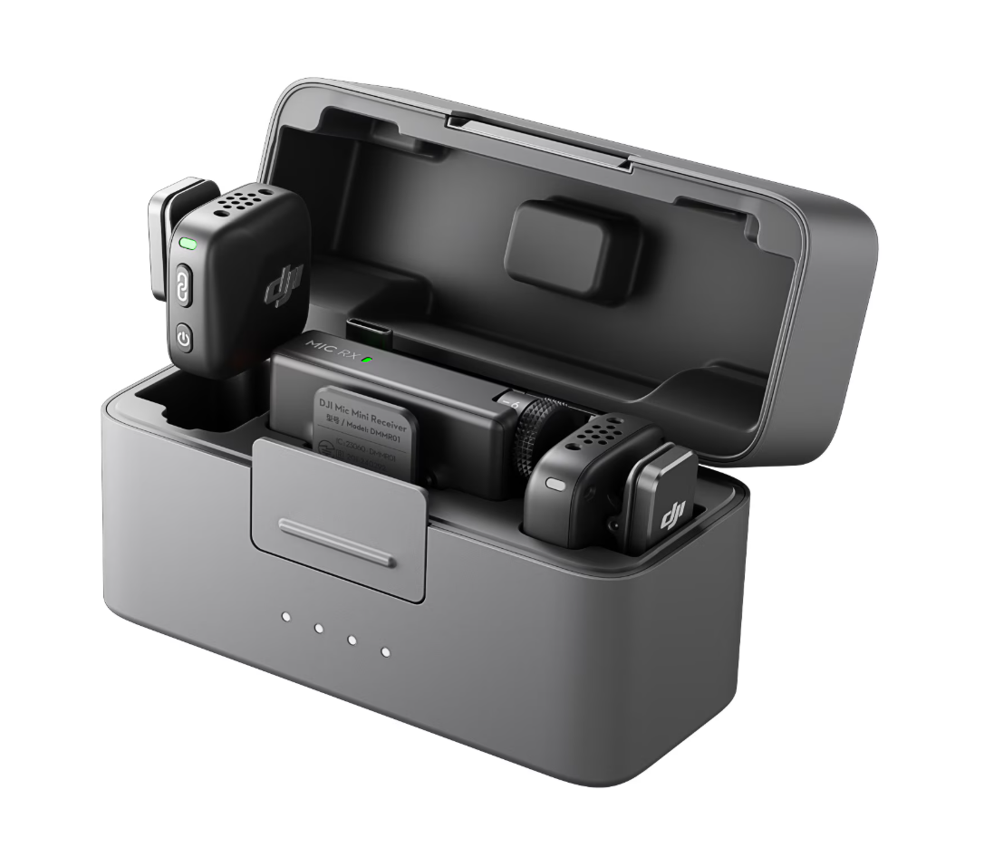 DJI Mic Mini 2x microfon, 1x receptor (Microfon DJI Mic Mini)