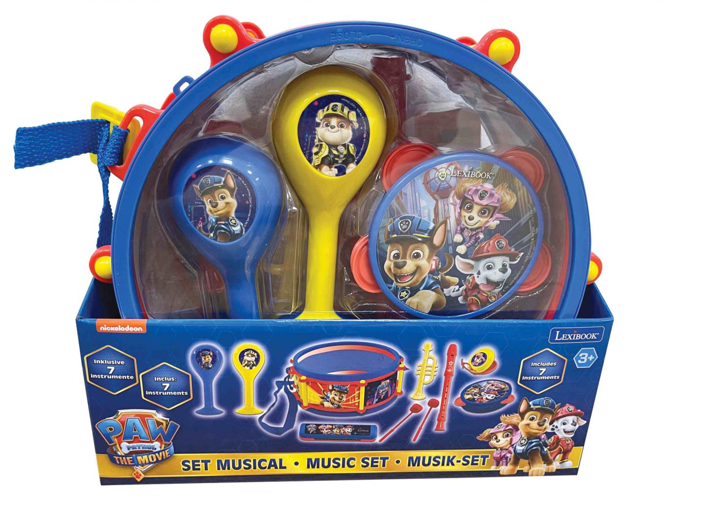 Set Muzical 7 Piese, Paw Patrol (set Muzical cu 7 Piese)