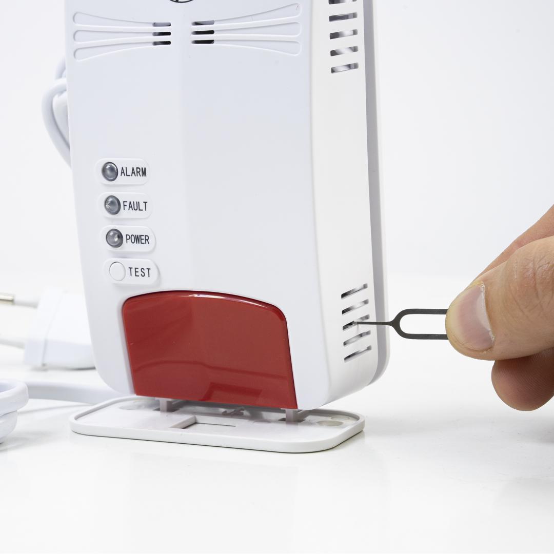 Pni Kit Senzor Gaz si Electrovalva (Kit senzor gaz inteligent si electrovalva Pni Safe House Smart Gas 300 WIFI cu...)