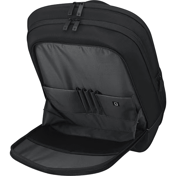 Rucsac laptop gaming Lenovo Armored II 18", Negru, Rezistent la apa, 2 x bretele de umar reglabile, Buzunare aditionale pentru accesorii, Tip inchidere: Fermoar, Material: Poliester, Poliuretan, Material interior: Poliester, Greutate: 1.443kg