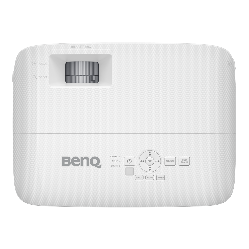 Proiector BenQ MW560, DLP, WXGA 1280*800, up to WUXGA 1920*1200, 4000 lumeni, 20.000, 16:9 nativ, lampa 6.000 ore/ 15.000 ore lamp save, zoom 1.1x, dimensiune maxima imagine 150", boxa 10W, Security Bar, Kensington lock, 2* HDMI, USB Type-A, RS232, USB Mi