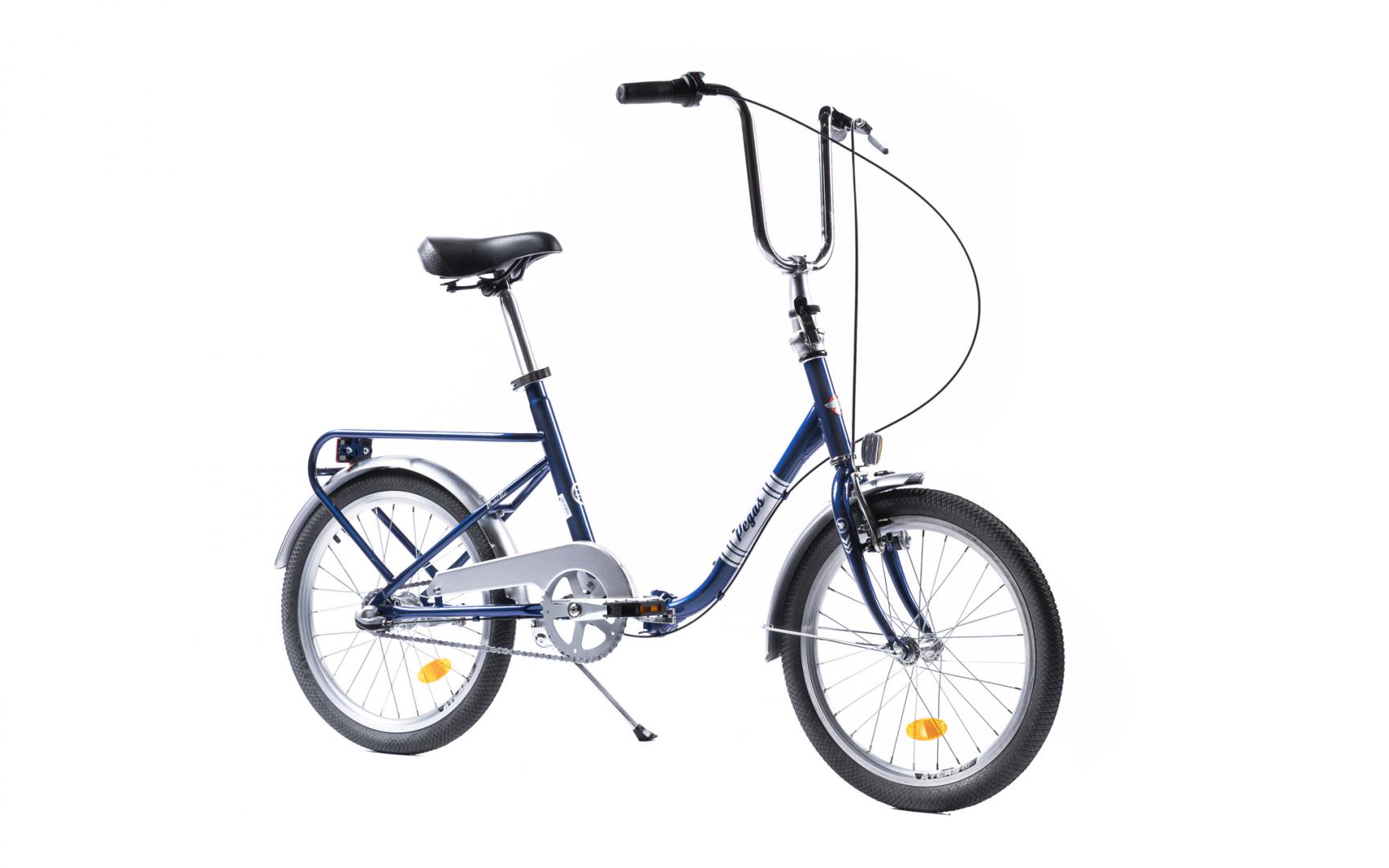 Bicicleta Pliabila Pegas Practic Retro 3S Albastru Cobalt
