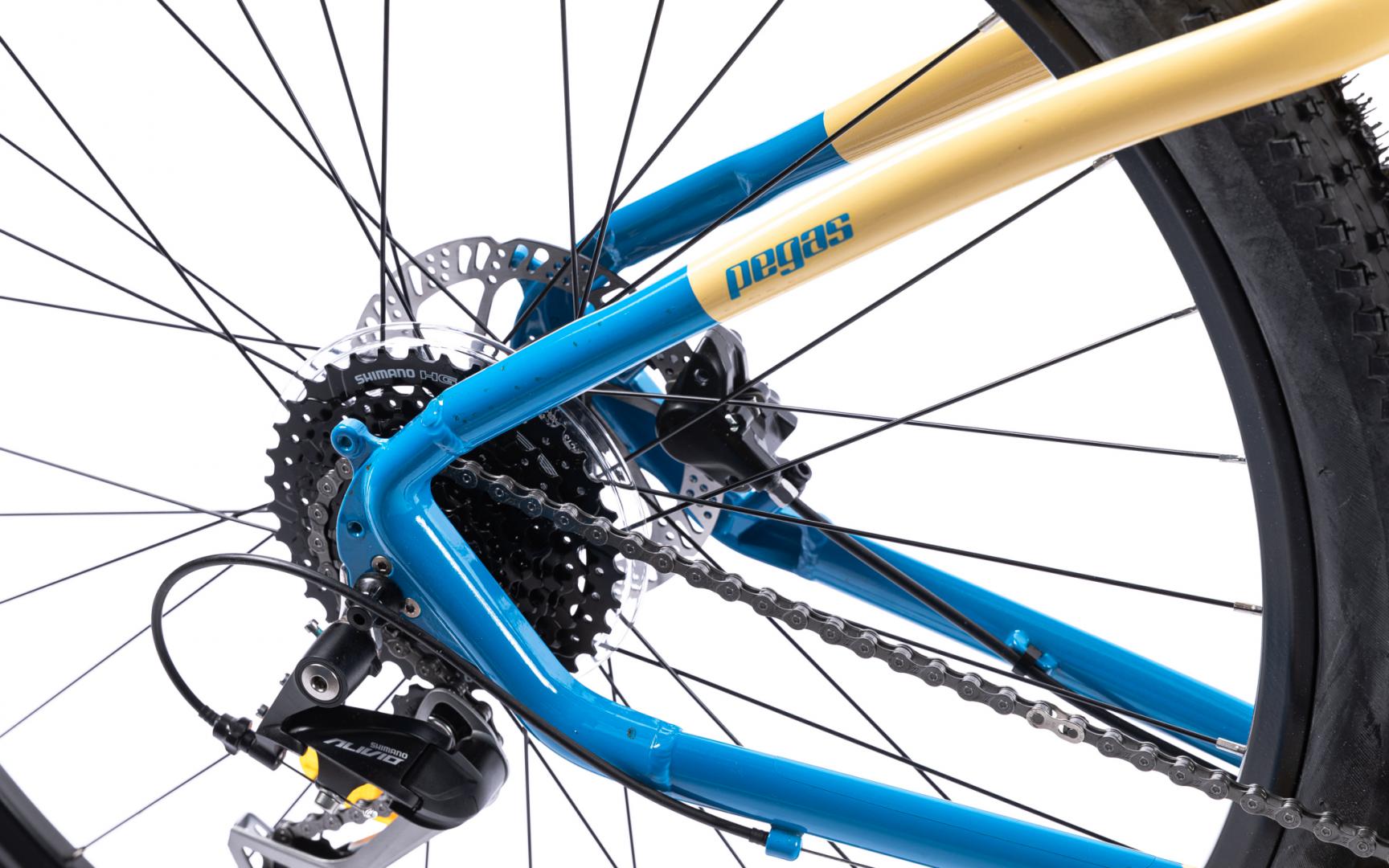 Bicicleta MTB Pegas DRUMET M 29'' GALBEN LAGUNA - ALBASTRU