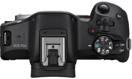Photo Camera Canon Eos R50 + 18-150MM Bk (Aparat foto Canon Eos R50 Black Kit + Obiectiv RF-S 18-150MM f/3.5-6.3 Is Stm)