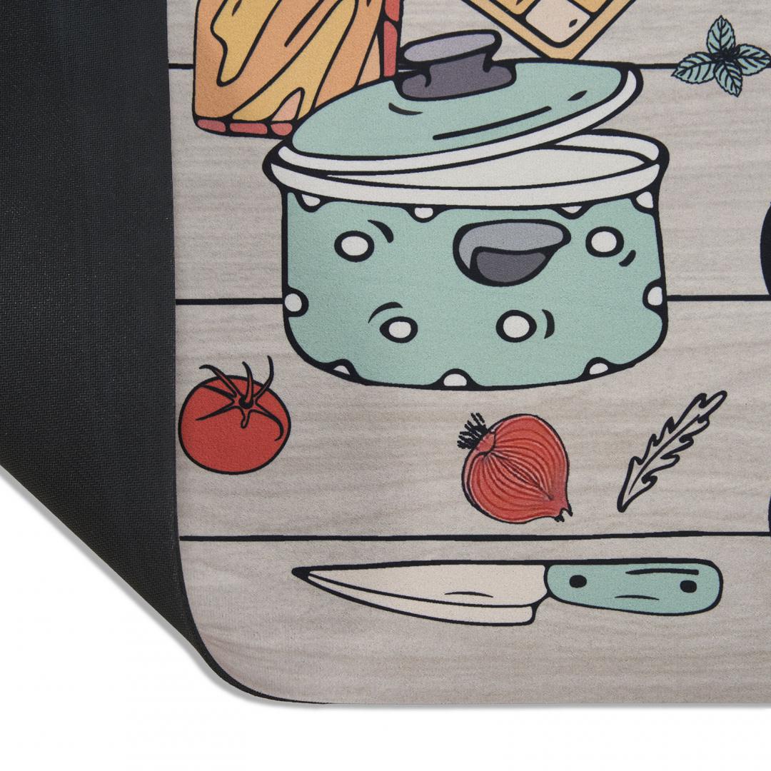 Covoras printat 40x120 Kitchen