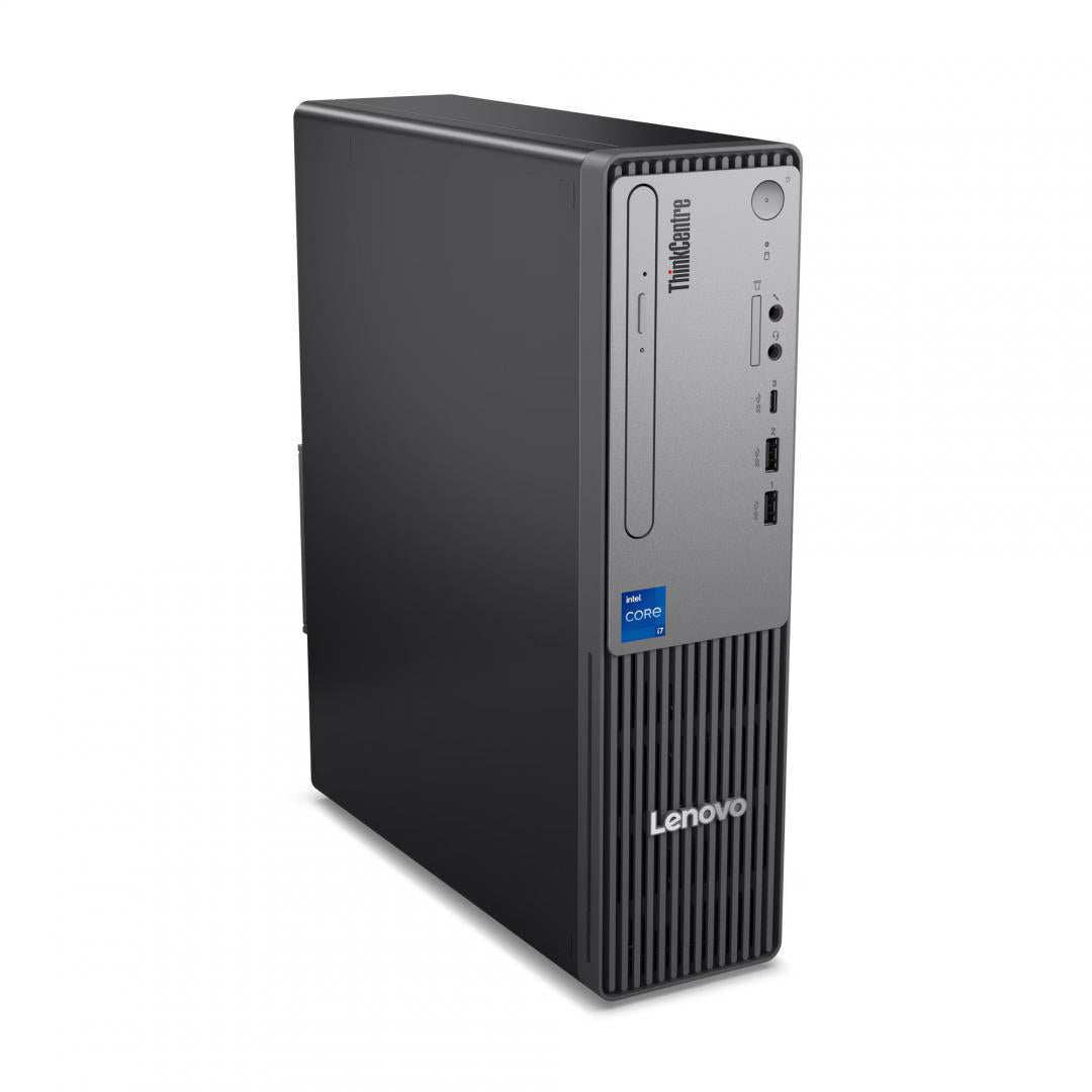 Desktop Lenovo ThinkCentre neo 50s Gen 5 , Intel Core i3 14100, 4C (4P + 0E) / 8T, P-core 3.5 / 4.7GHz, 12MB, RAM 1x 16GB DDR5 5600 UDIMM,  512GB SSD M.2 2280 G4 TLC OPAL, Video: Integrated Intel UHD Graphics 730, Optic: Slim ODD Latch Kit SFF, Card reade