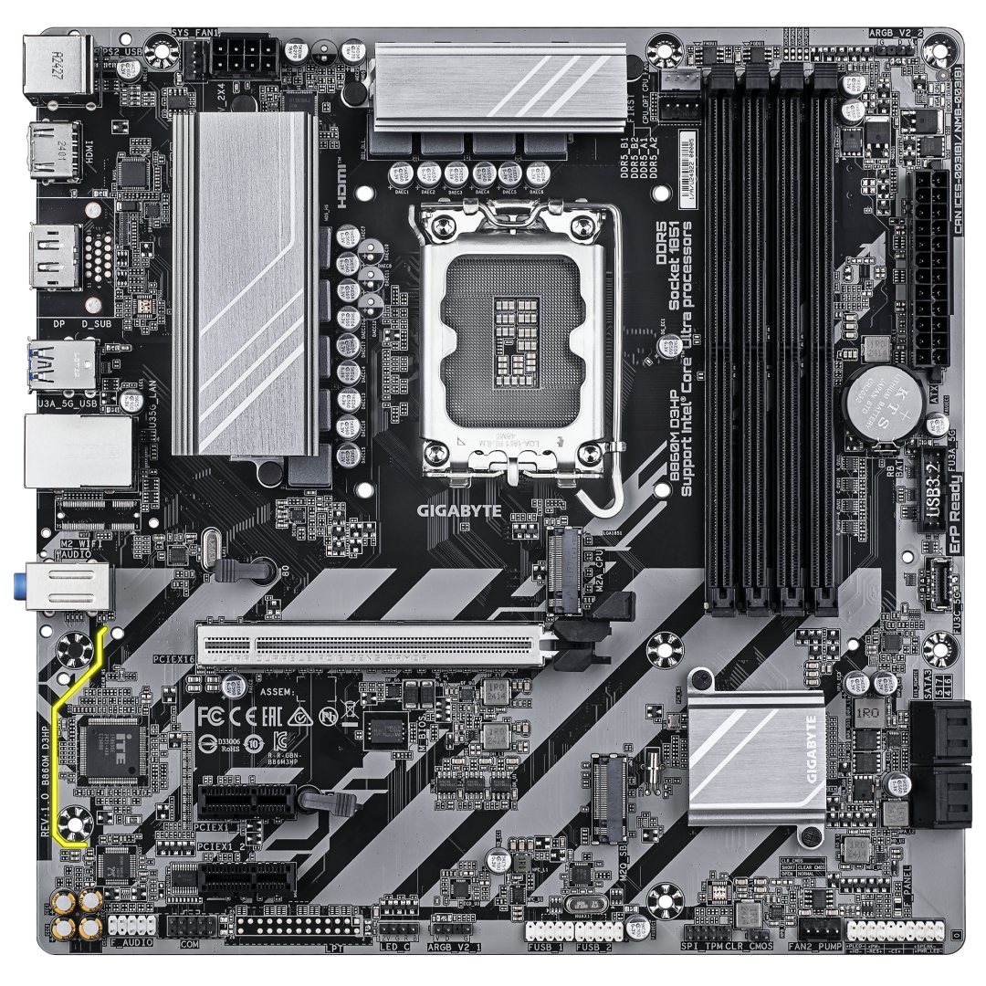 MB Gigabyte B860M D3HP