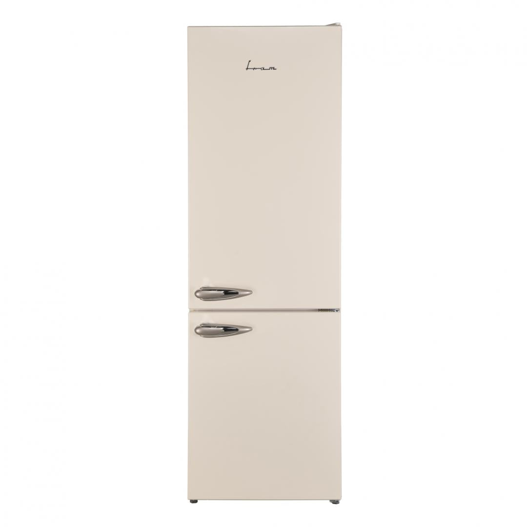 Combina frigorifica FRAM FC-VRL268BGF+, 268 l, Clasa: F, Nu, Crem
