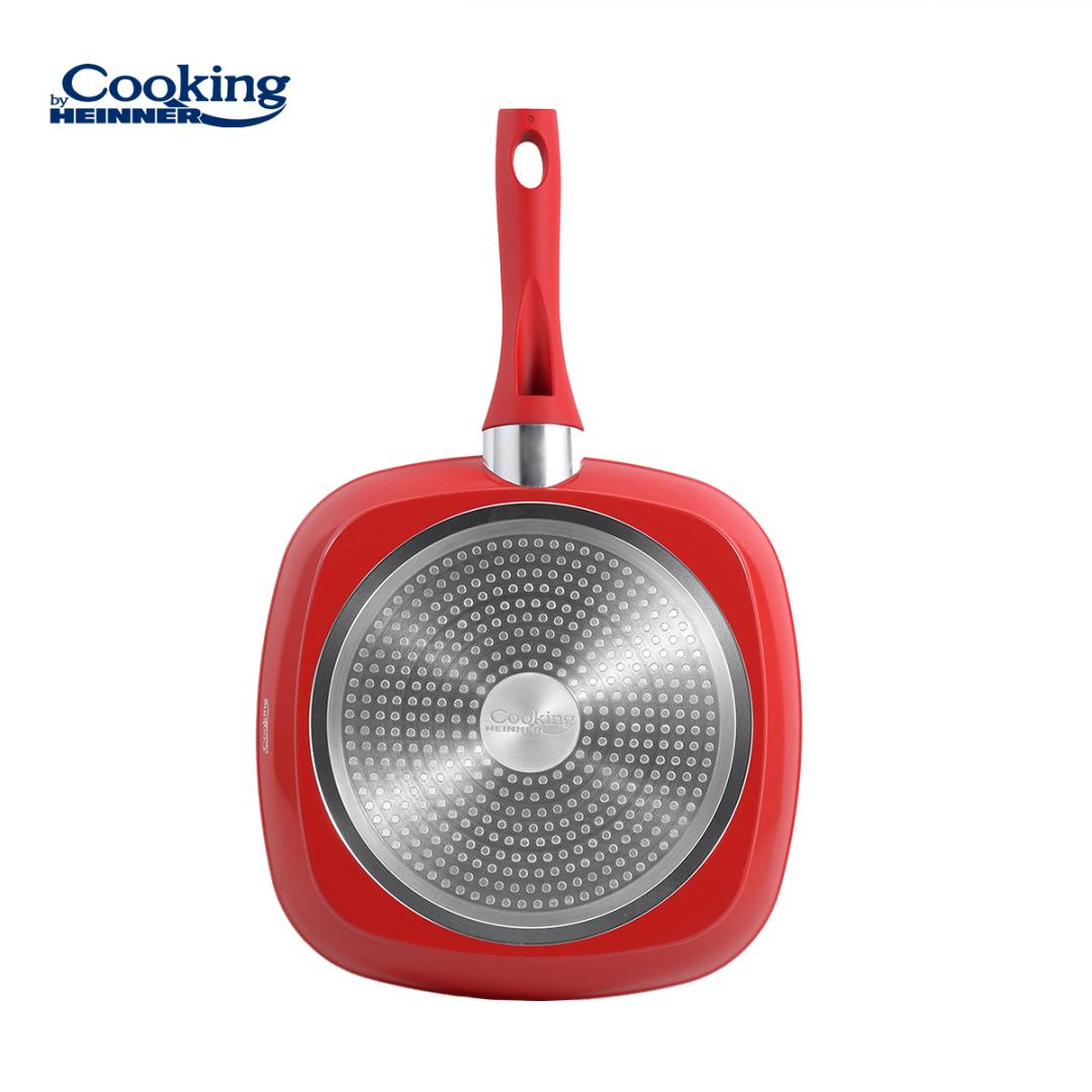 Heinner TIGAIE GRILL ALUMINIU  28x4CM, RED STONE