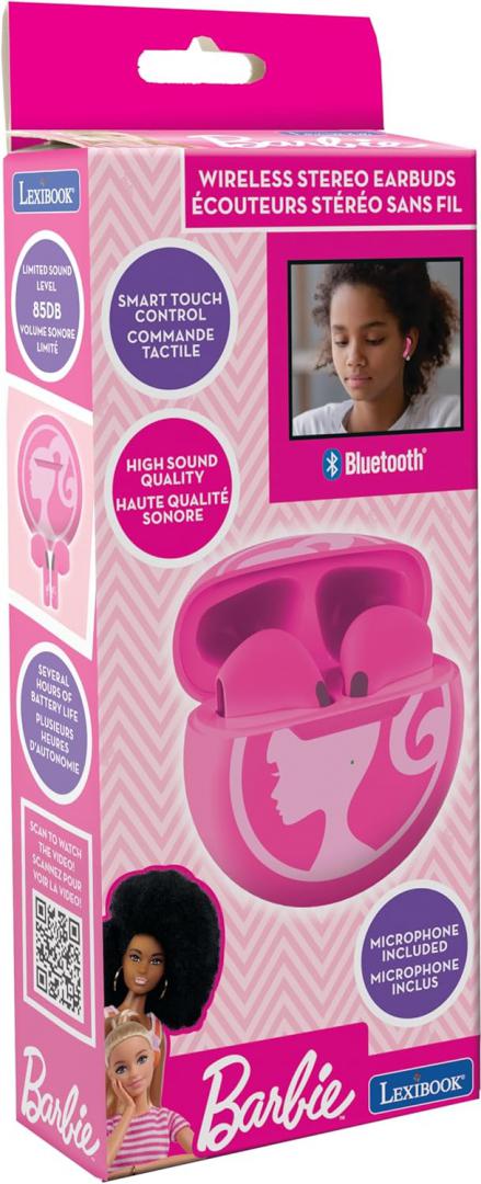 Lexibook CASTI WIRELESS INTRAAURICULARE, BARBIE
