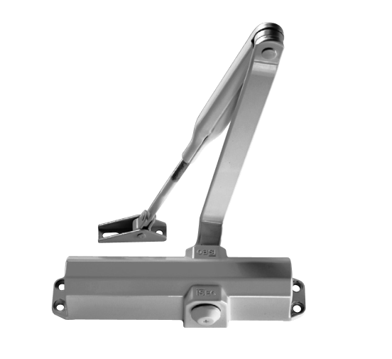 Amortizor  IS60 Std Arm F2/3/4 Ce/ul Sil (Amortizor Iseo 372100003; Se poate instala pe orice tip de usa)