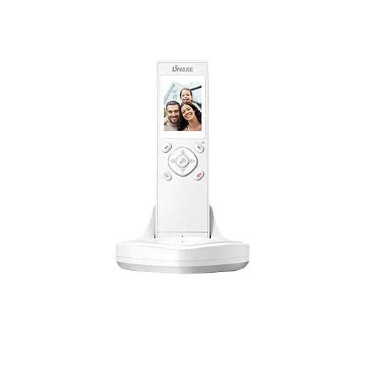 Sonerie Wireless Dnake Kit sonerie DC200+ post interior DM30; DC200:Camera  0.3MP cu 6 LED-uri pentru Night Vision; 1 buton sonerie, Alarma de sobotaj; Distanta Wireless 400M; Transmisie:  2.4GHz- 2.4835GHz;Alimentare:  DC 12V or 2*Battery (C size); Post 