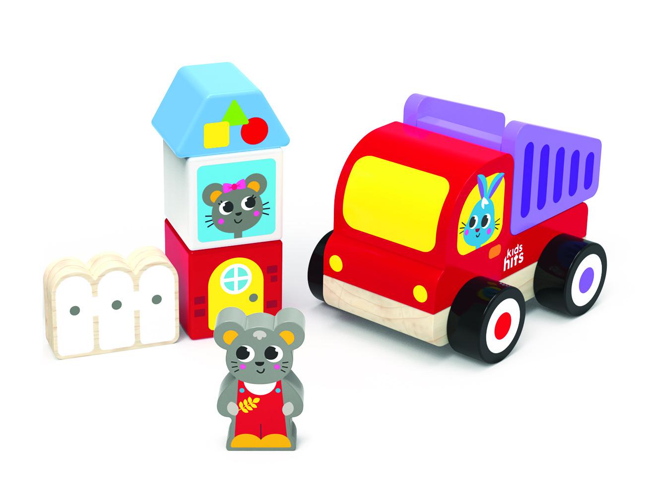 Kids Hits CAMION GUNOI, JUCARIE LEMN
