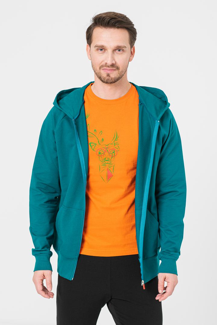 Pegas HANORAC COTON CASUAL BARBATI PETROL-M