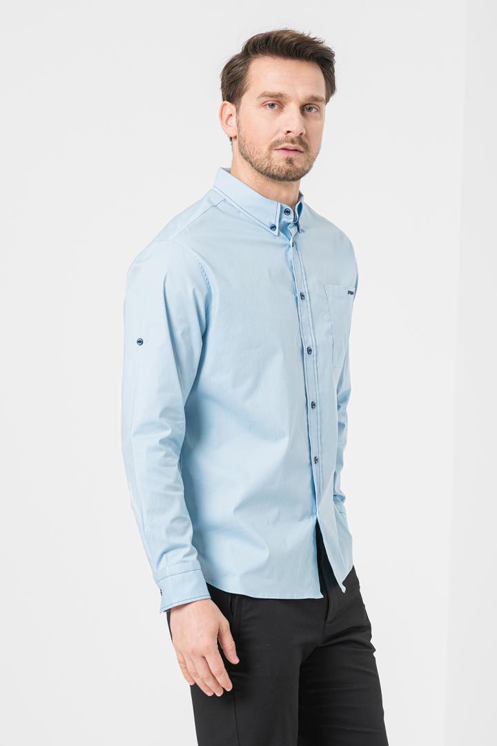 Pegas CAMASA CASUAL BARBATI LIGHT BLUE XXL