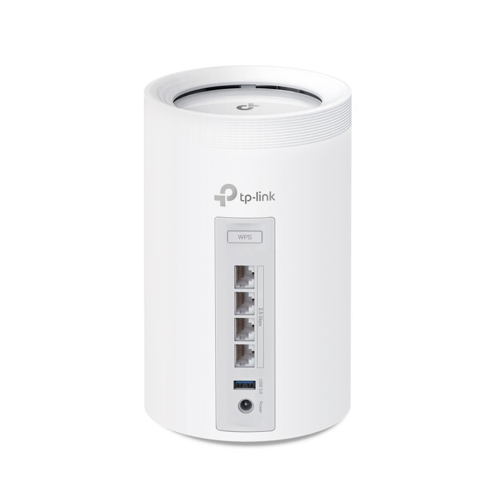 TP-LINK DECO BE65(2-PACK) Sistem Mesh WI-FI 7, BE9300, TRI-BAND, Standarde wireless: IEEE 802.11be/ax 6 GHz, IEEE 802.11be/ax/ac/n/a 5 GHz, IEEE 802.11ax/n/b/g 2.4 GHz, Viteze wireless: BE9300 6 GHz: 5760 Mbps (802.11be), 5 GHz: 2880 Mbps (802.11be), 2.4 
